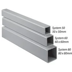 Hoffman CCS8T20 Tube, Pendant Arm, Steel, 1988x80x80mm