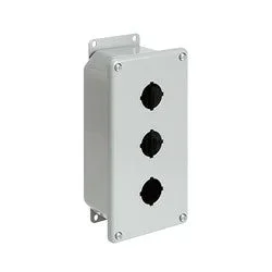Hoffman E1PBGXM Pushbutton Enclosure Xtra Deep 1 PB Enclosure 3.5X3.25X2.75 PB1 NEMA 12/18