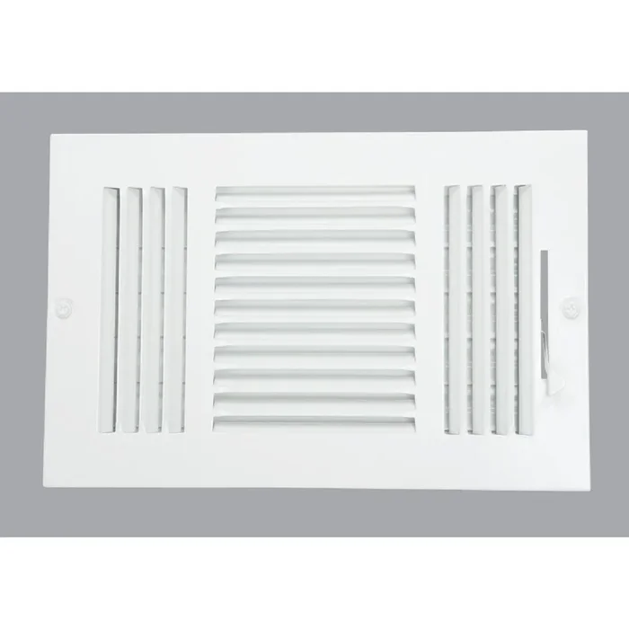 Home Impressions 3SW1006WH-B Wall Register 7.76 In.