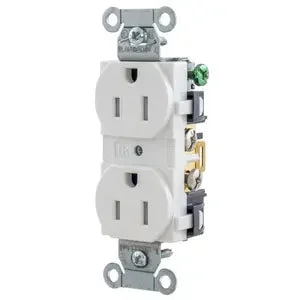 Hubbell Wiring BR15WHITR