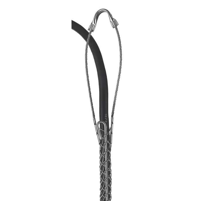 Hubbell Wiring Device-Kellems 02203021 Standard Duty Support Grip Single Eye Split Mesh Rod Closing – 2.00-2.49