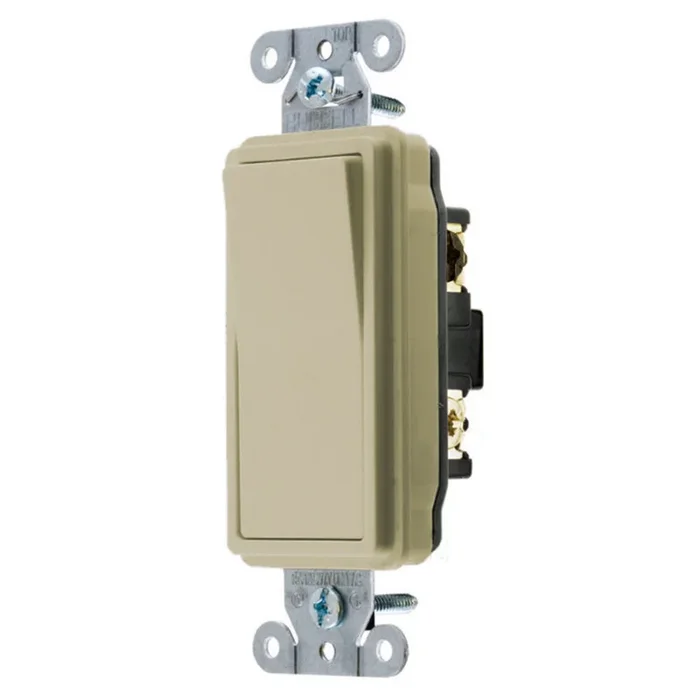 Hubbell Wiring Device-Kellems DS320I SWITCH DECO SER 20A 120/277V IV