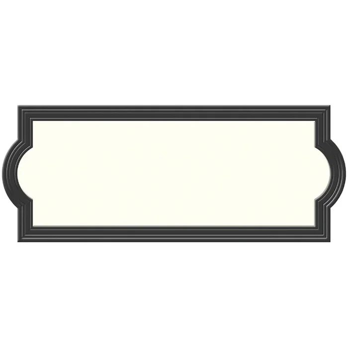 Hy-Ko AK-460 Prestige Series Plastic Address Plate