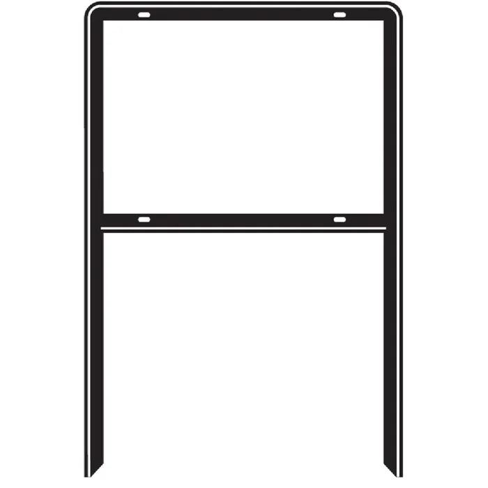 Hy-Ko FRAME-2 Hy-Ko Steel Heavy Duty Open Sign Frame