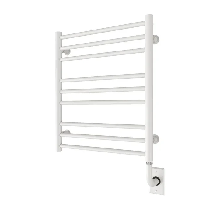 ICO Bath 19.5”x23” Sorano Electric Plug-In Towel Warmer – Matte White