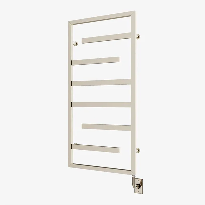 ICO Bath 23.5”x47.5” Vasto Hydronic Towel Warmer – Polished Nickel