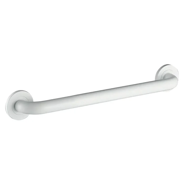 ICO Bath 24” Round Grab Bar – Matte White