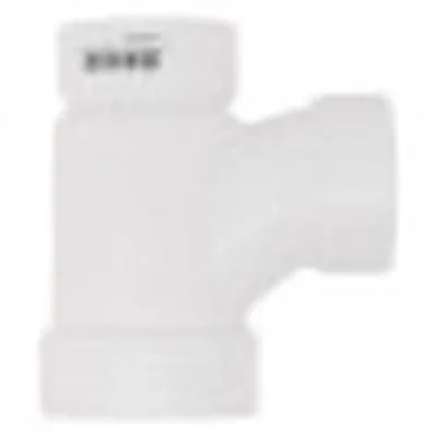 IPEX 192128L TEE 2X1-1/2X1-1/2 PVC-DWV 755022 HXHXH SANITARY