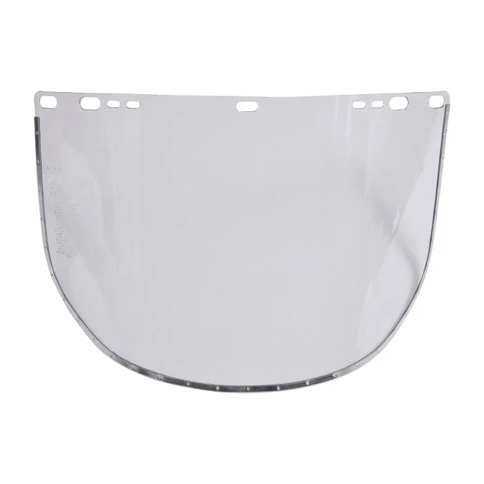 Jackson Safety 28962 Face Shield Window Power 9 in H x 15-1/2 in W x 0.04 in THK