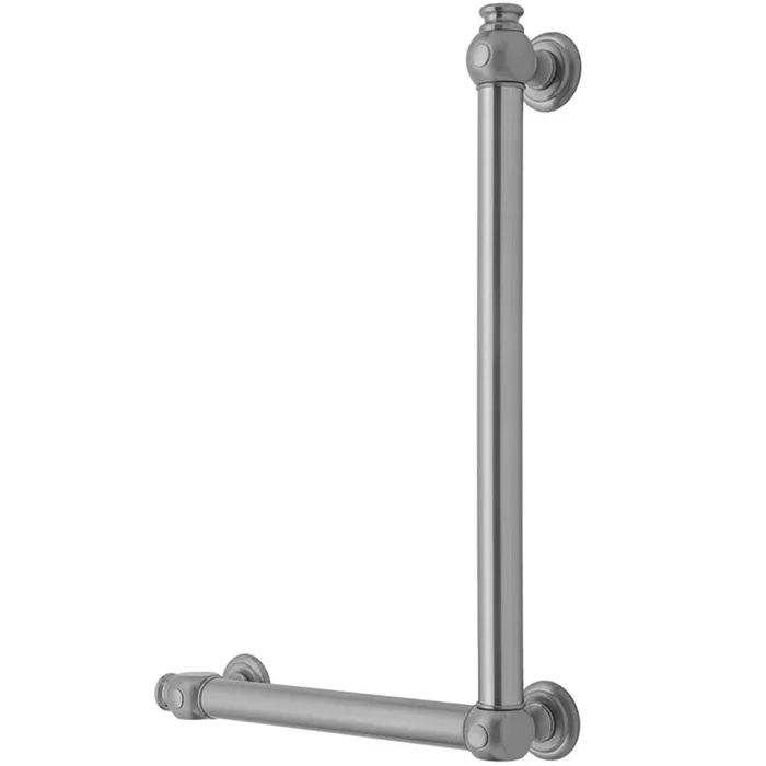 Jaclo G60 24H x 12W 90° Left Hand Grab Bar