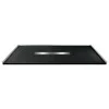 Jiangsu Fashion Composite FZS6032C-09 TrimSlate Base 60X32 Black Center Drain