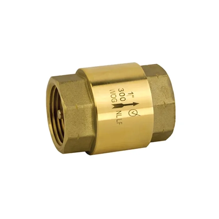 JOMAR 105-607G Inline Check Valve, Threaded Connection, 300 WOG, Class 150