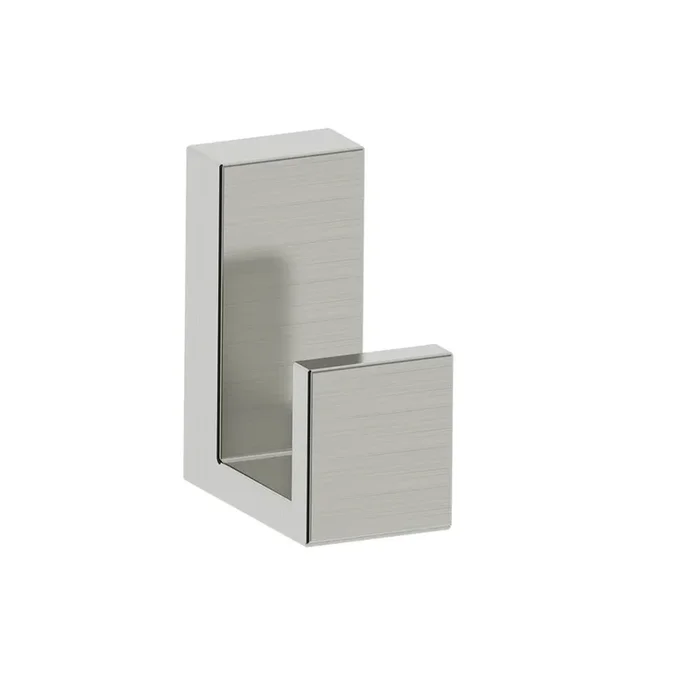 Kartners BERLIN – Deep Robe Hook Solid Back-Brushed Nickel