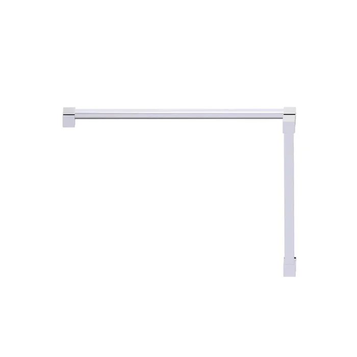 Kartners LISBON – 12-inch x 18-inch Offset Shower Door Handle -Titanium