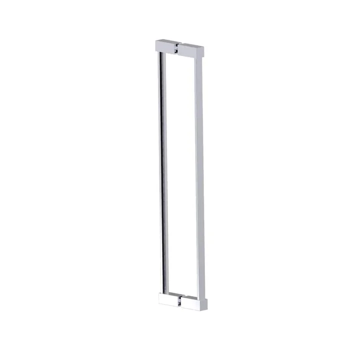 Kartners LISBON – 24-inch Double Shower Door Handle-Brushed Chrome