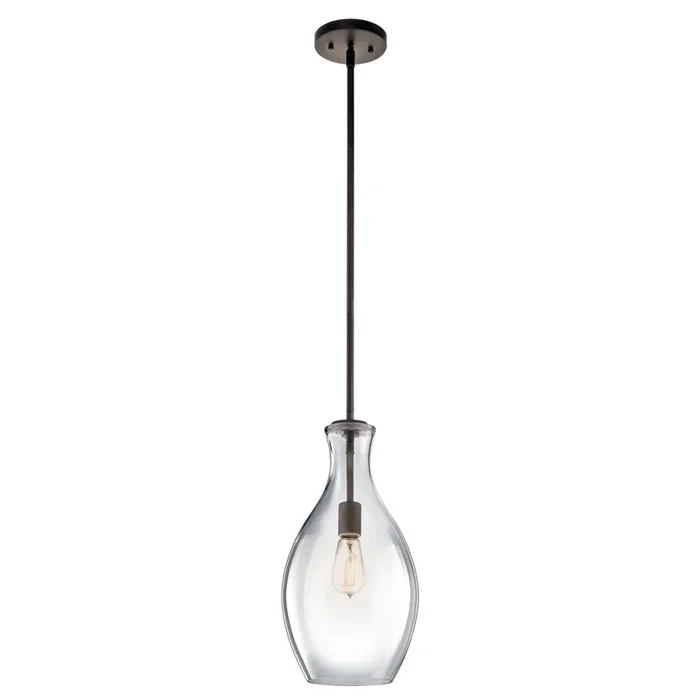 Kichler 42047OZ Everly Pendant 1Lt 17.75 Inch