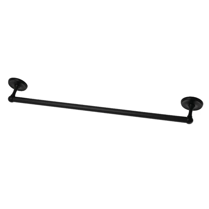 Kingston Brass Classic 24-Inch Towel Bar, Matte Black