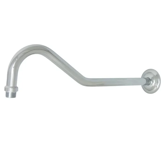 Kingston Brass Restoration 17” Shower Arm, Polished Chrome