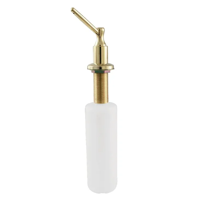 Kingston Brass Restoration Soap Dispenser, Polished Brass