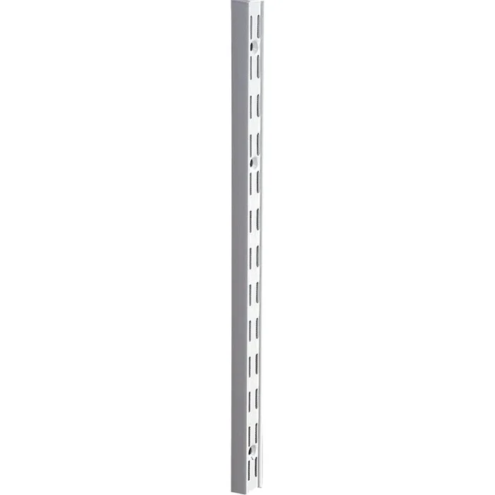 Knape & Vogt 82WH16.5 Double-Slot Shelf Standard 16-1/2 In.