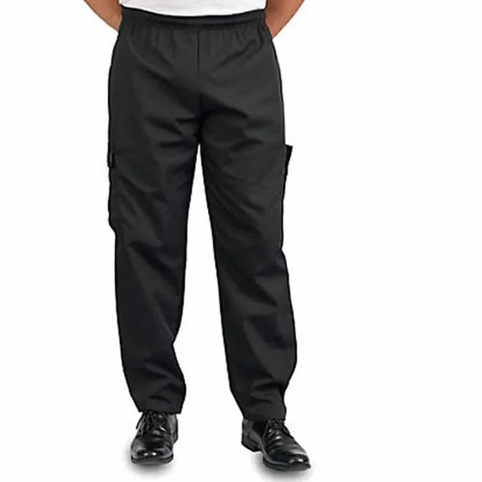 KNG 4XL Baggy Chef Pants Black