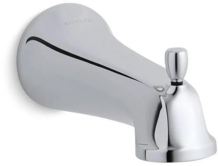KOHLER 10588-CP Bancroft Diverter Tub Spout in Polished Chrome