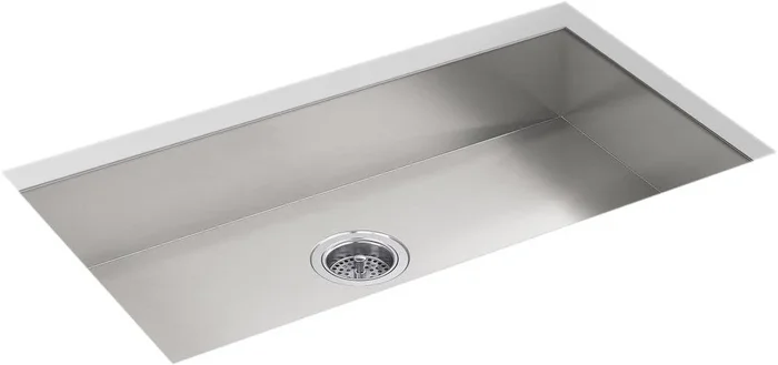KOHLER 25939-NA Vault 32 x 18-5/16 in. Stainless Steel Single Bowl Stainless Steel Undermount Kitchen Sink