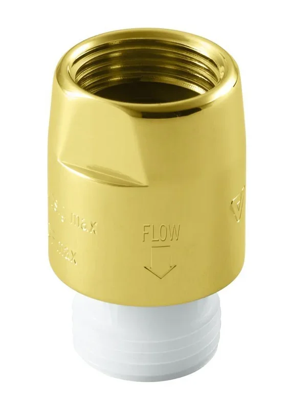 Kohler 9660-PB Persona Vacuum Breaker in Vibrant Polished Brass