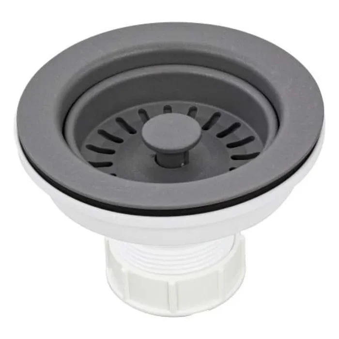 L.B. Plast 2410-17 Strainer 3-1/2in Sink Grey