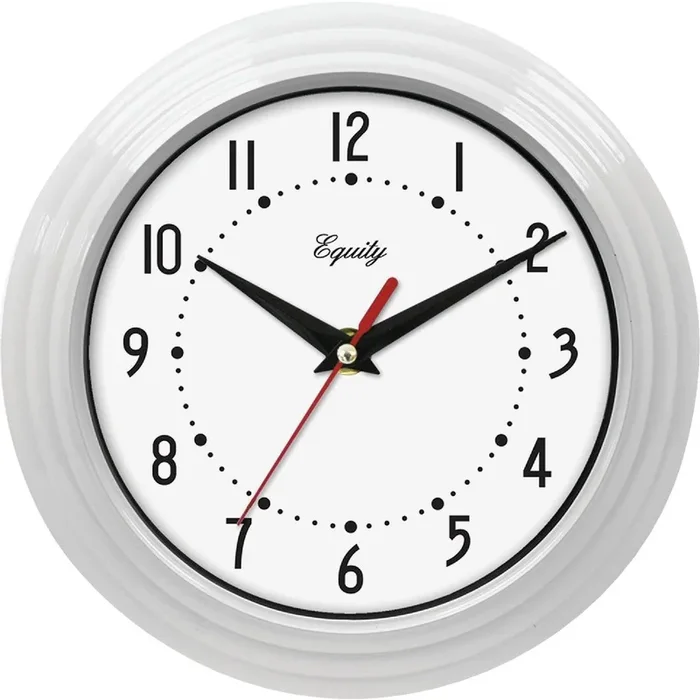 La Crosse Technology 25011 Equity White Traditional Wall Clock