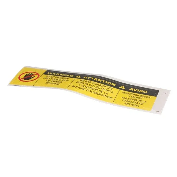 LABEL KEEP FINGERS for Somerset 5000-313