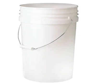 Leaktite 005GCSWH010 5 Gallon Pail White