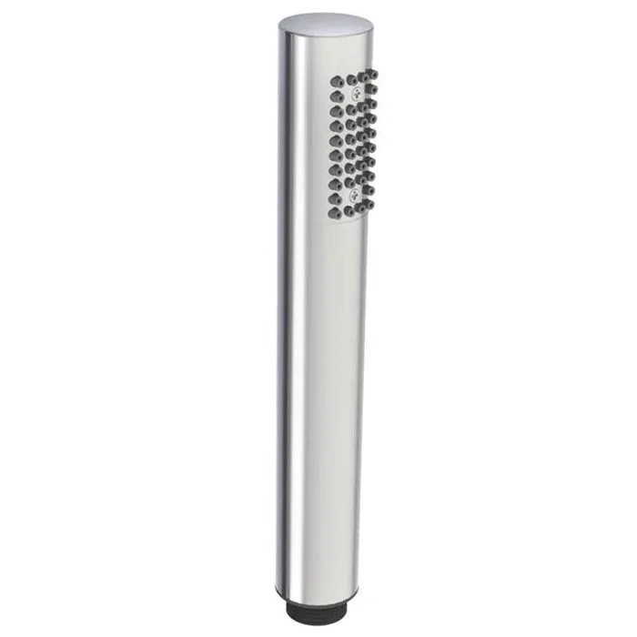 Lefroy Brooks Metal Cylindrical Hand Shower, Brushed Nickel