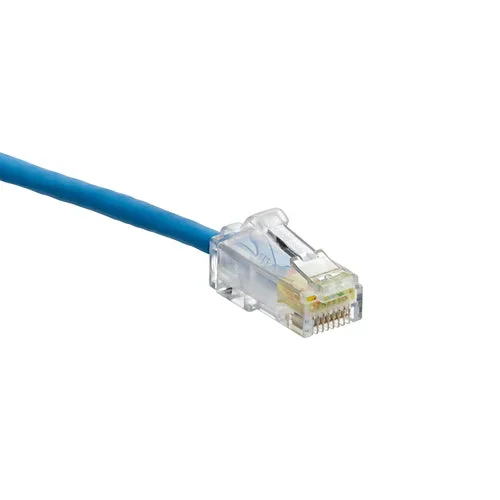 Leviton 6H460-10L eXtreme High-Flex HD6 Patch Cord, 10′ Blue