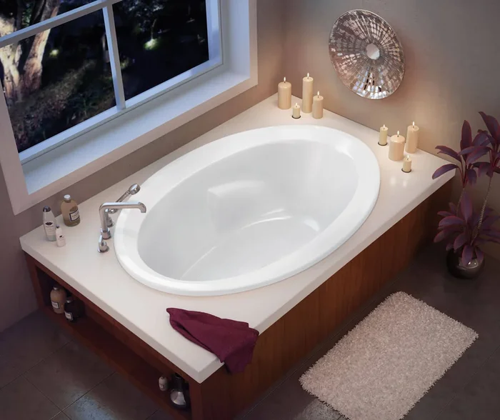 MAAX 100021-000-001 Soaker 60X42 Twilight WHT