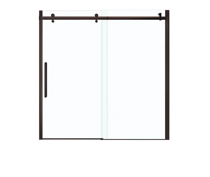 MAAX 139398-900-173-000 DOOR TUB CLEAR GLASS/DARK BRNZ FRAME