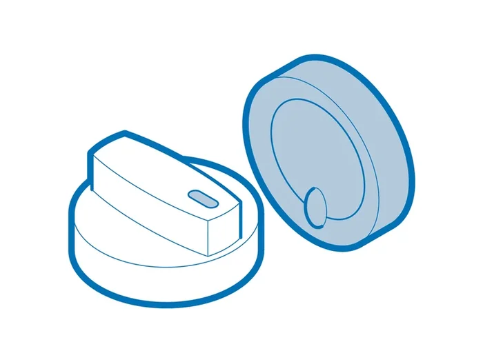 MIDEA 12100403A00714 Knob