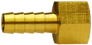 MIDLAND 32060 1/2 X 3/8 Hose Barb X FIP Adpt Brass Fittings