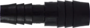 MIDLAND 33408B 1/2 X 3/8 BLK POLY RED HB UNION