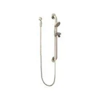 Moen 40124BN Capstone 3-Function Handheld Shower with Integrated Double Check Valve Brushed Nickel