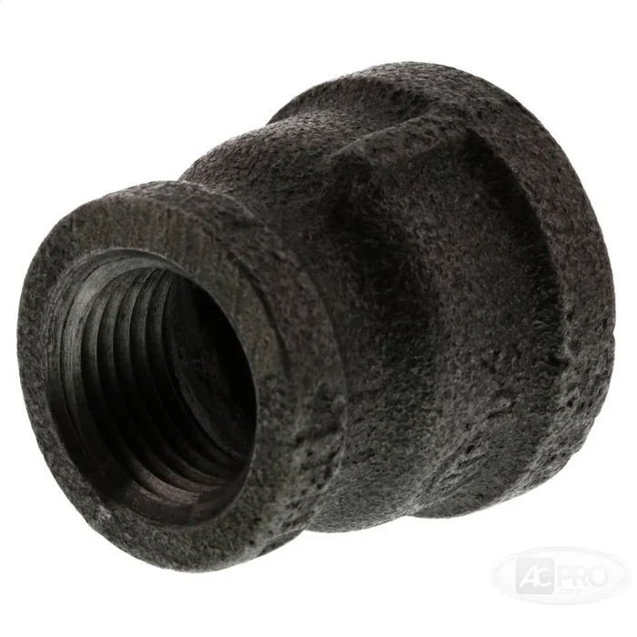 Mueller 521-331 Black Malleable Iron Reducing Coupling 1/2 x 1/4 * Clearance *