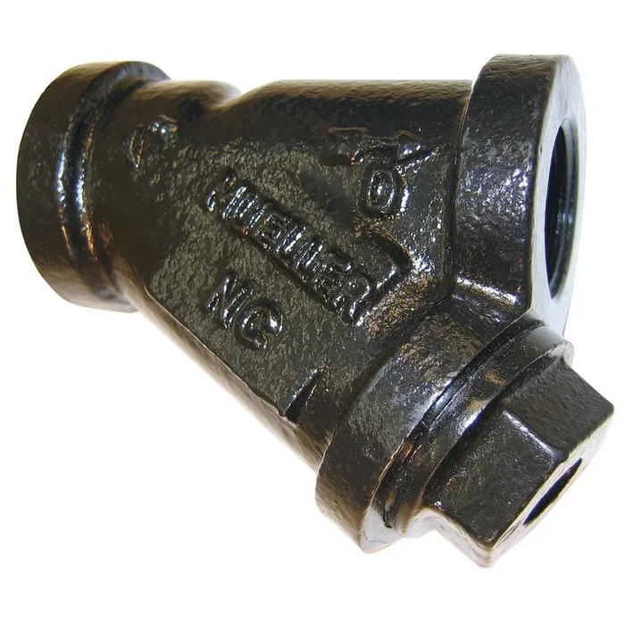 Mueller Steam Specialty M6700138 1/2 x 1/2 in. 250# Threaded Cast Iron Wye Strainer
