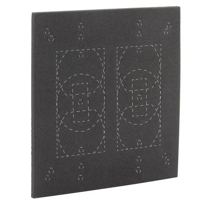 Multiple 5020-0 2 Gang Weatherproof Box Gasket