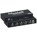 MUXLAB 500426 HDMI 1×4 Splitter, 4K/60