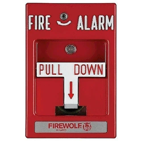 NAPCO FWC-CNV-PULL2 Conventional Pull Station, Dual Action Hex Wrench Reset