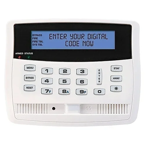 NAPCO GEM-K1VPS Custom Alpha Keypad With Voice Prompts, UL Siren, Pet PIR