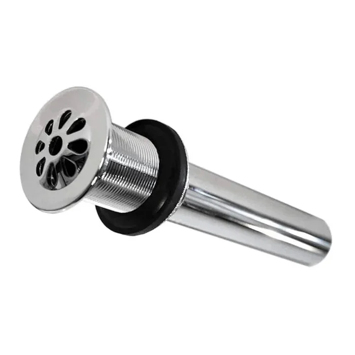 Native Trails 1.5” Teardrop Drain in Polished Chrome