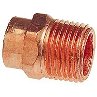NIBCO 9031350CB Adapter 1 in Nominal C x MNPT End Style Copper