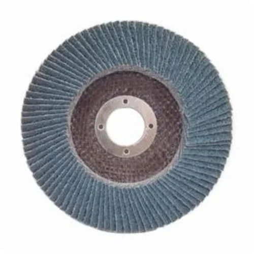 Norton 63642503532 Charger Zirconia Alumina Coarse Grit Center Mount Fiberglass Flat Flap Disc