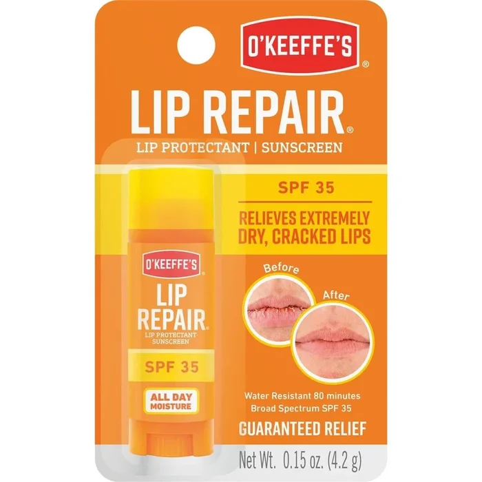 O’Keeffe’s K0900008 Lip Repair SPF 35 0.15 Oz. Replacement MPN